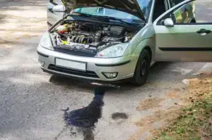 cause of bad oil leak