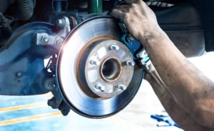 replacing your brake rotors and pads at the same time Fairview Heights, IL