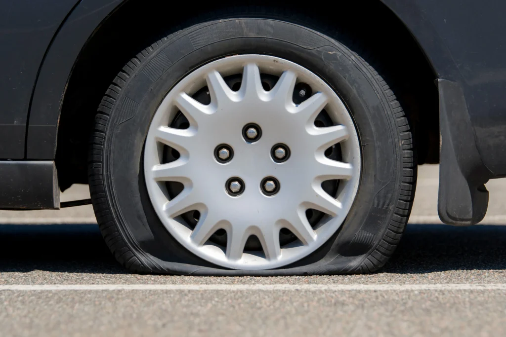 flat tires safety O'Fallon IL