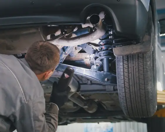 Checking Car Suspension