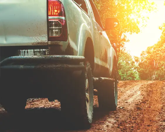 Truck with Lift Kit